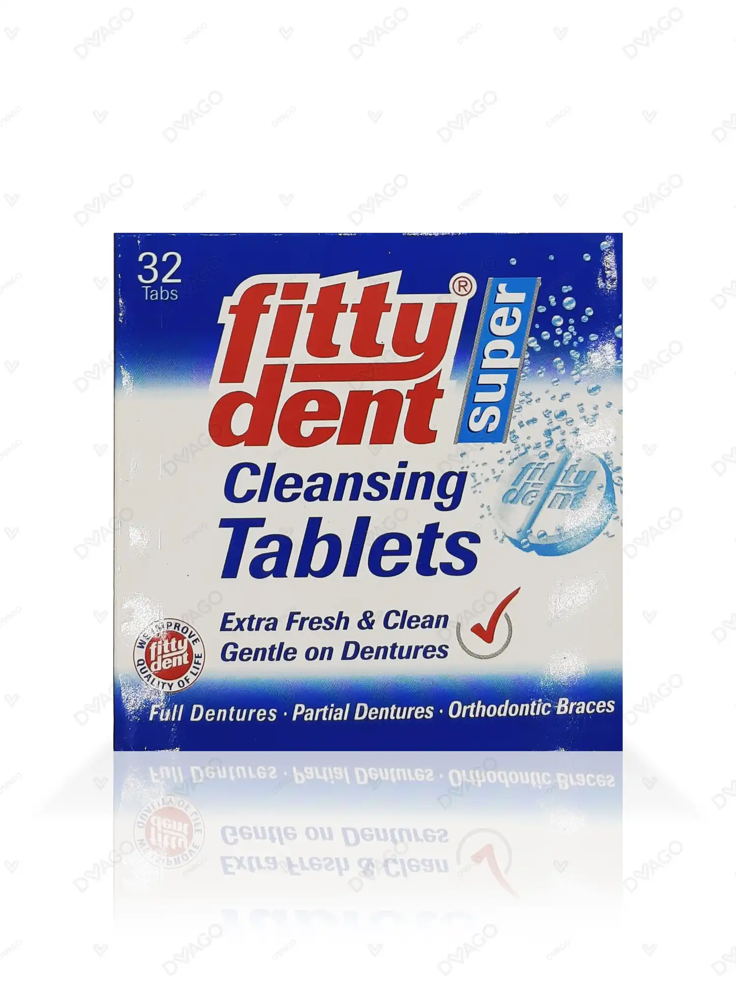 Fitty Denture Clean Cleansing Tablets 32s